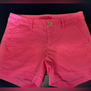 Pink Lilly Pulitzer shorts. Size 00. Brand new without tags.